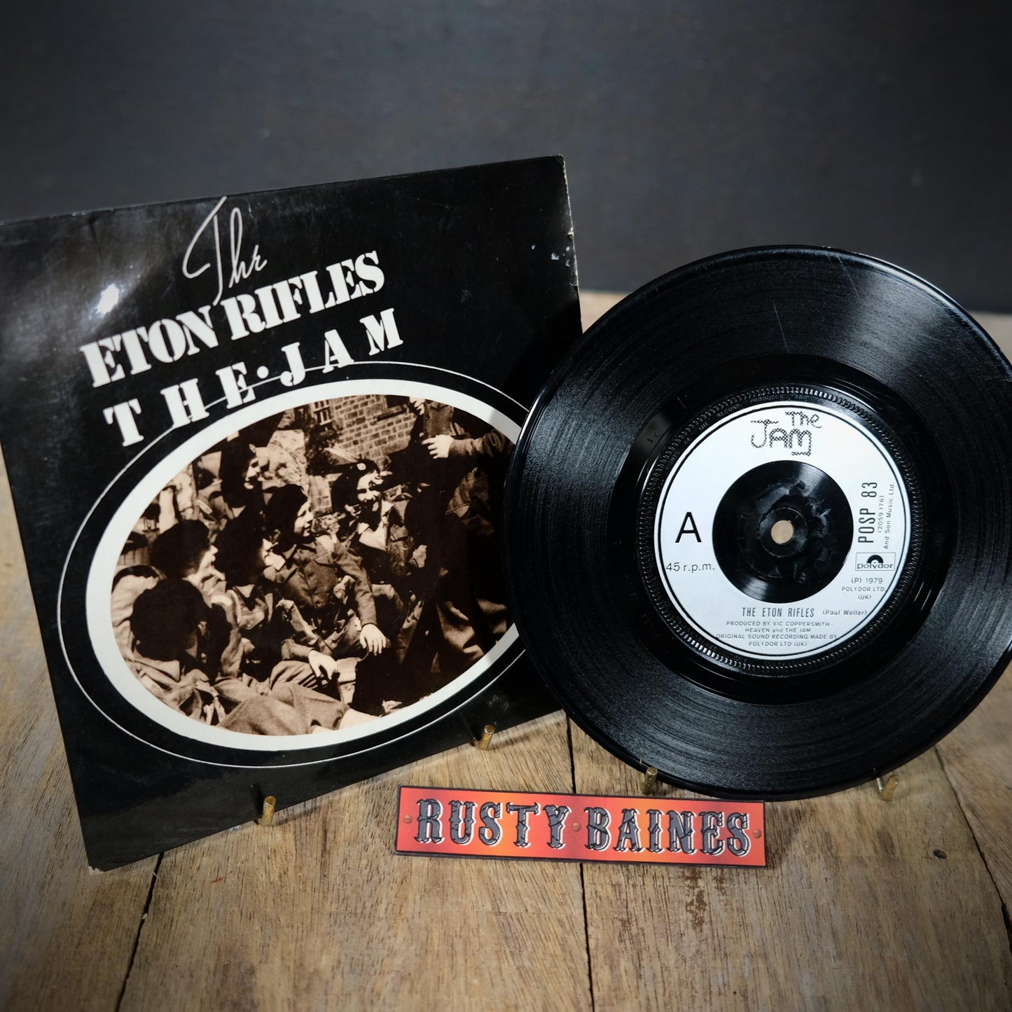 Record 7" Single, The Jam - The Eton Rifles