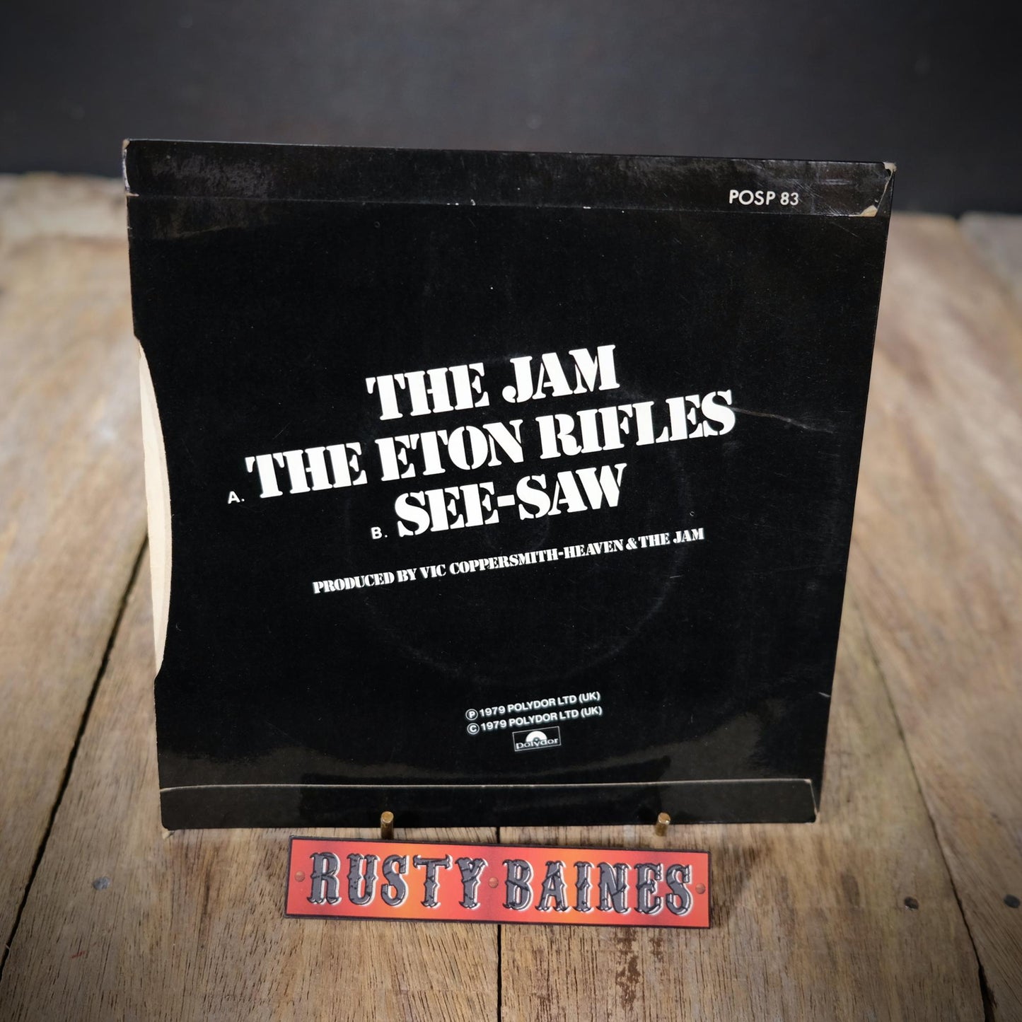 Record 7" Single, The Jam - The Eton Rifles