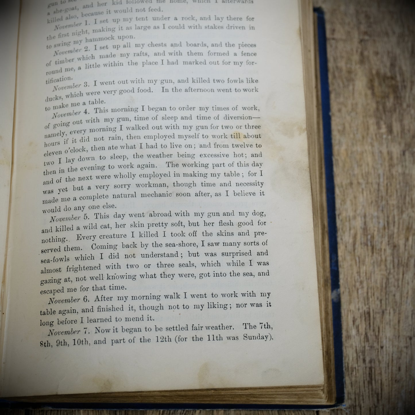 The Life and Surprizing Adventures of Robinson Crusoe of York, Mariner, Undated Victorian Hardcover
