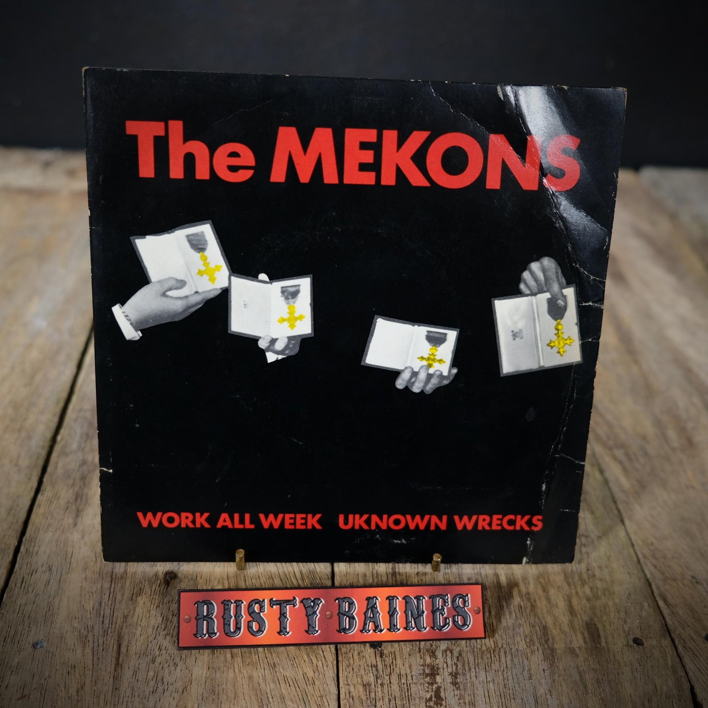 Record 7" Single, The Mekons - Work all Week