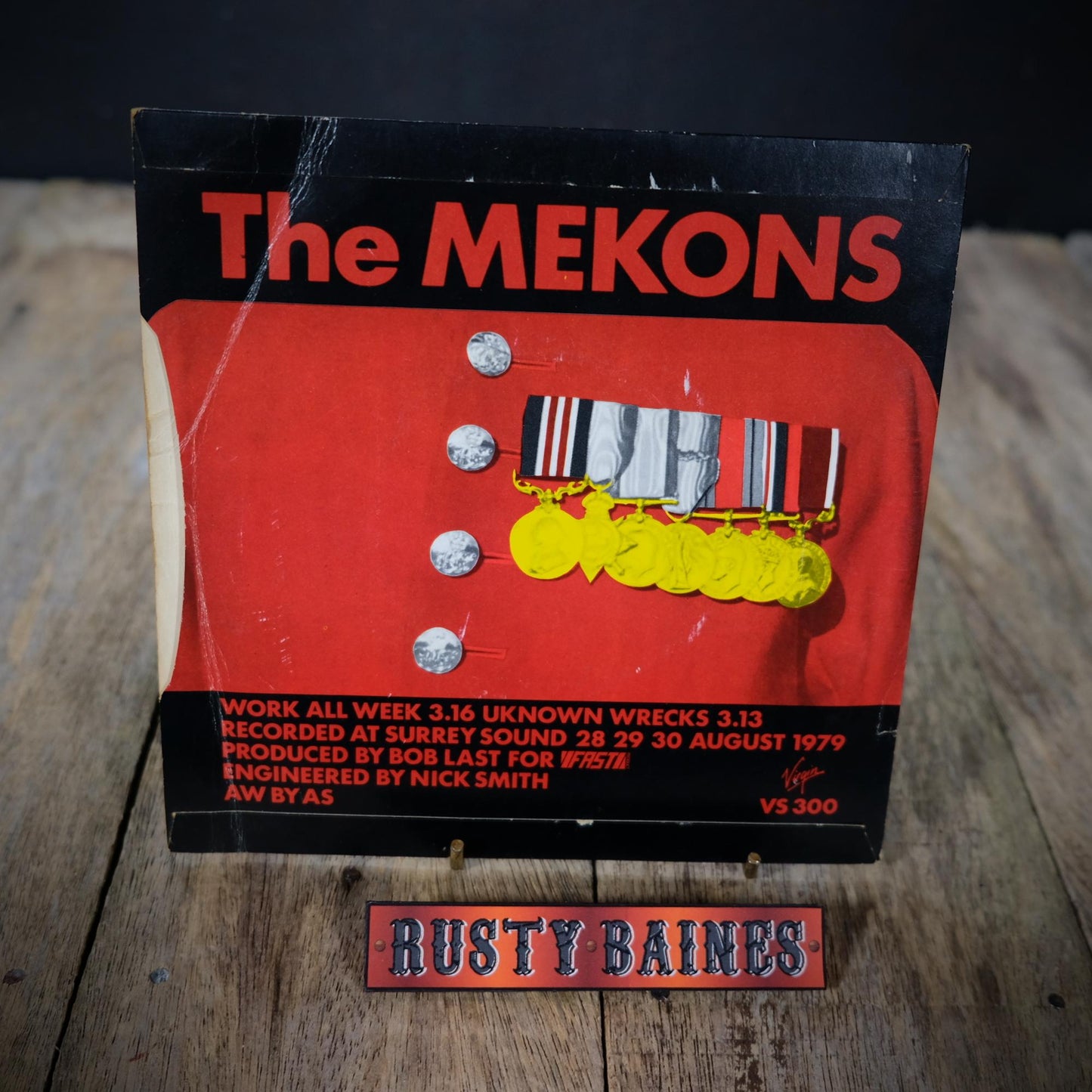 Record 7" Single, The Mekons - Work all Week