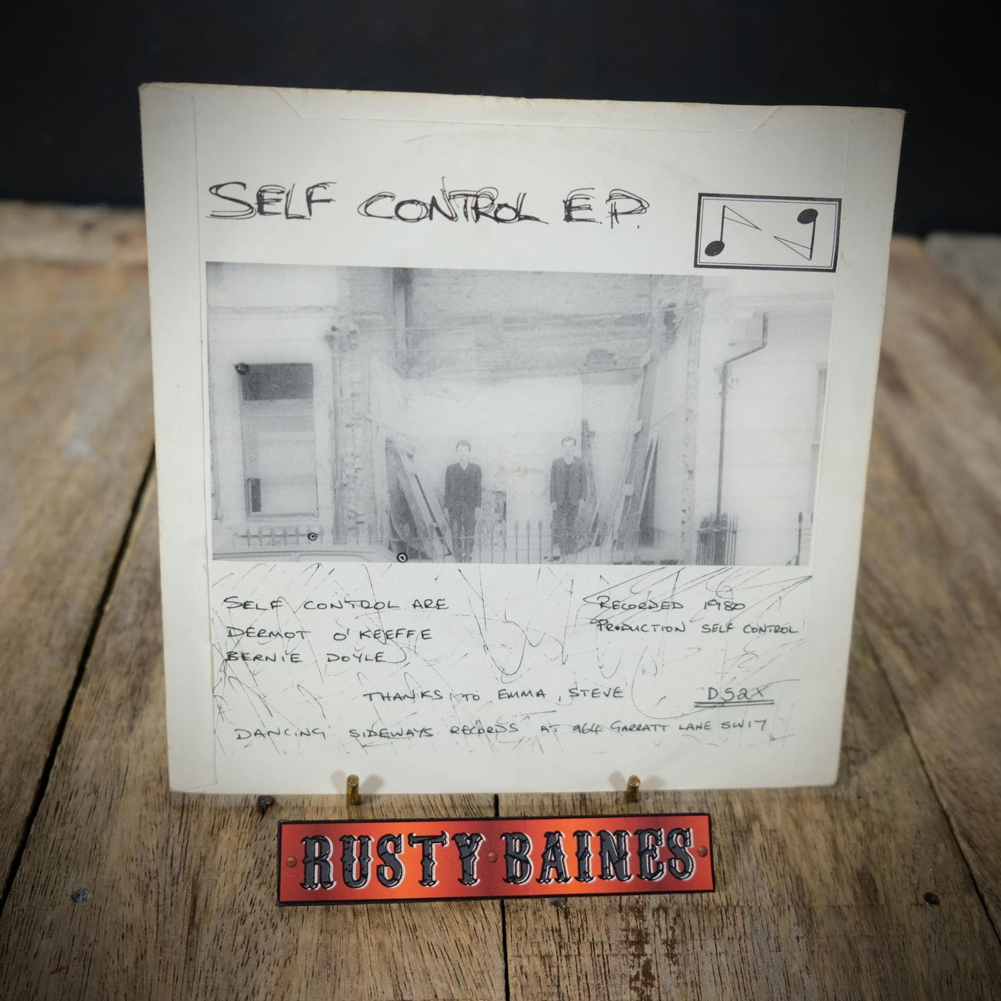 Record 7" EP, Self Control - The Drug/Elastic Etc