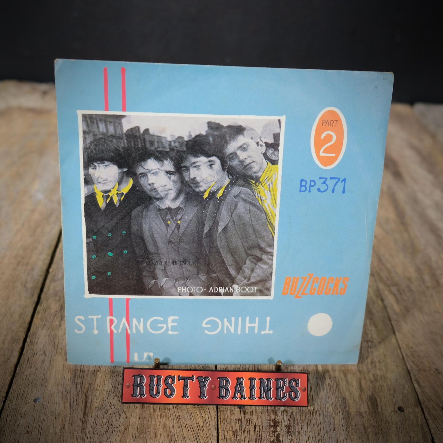 Record 7" Single, Buzzcocks - Strange Thing