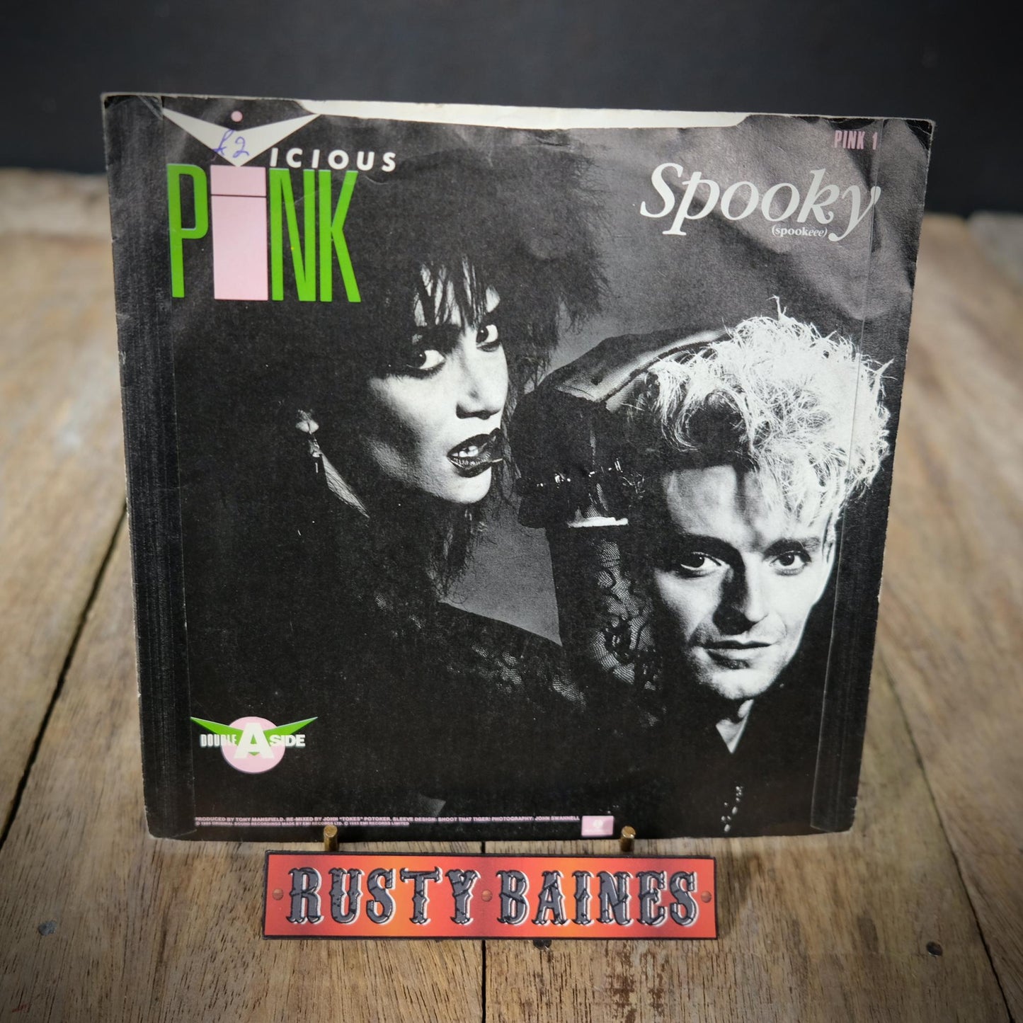 Record 7" Single, Vicious Pink - Fetish