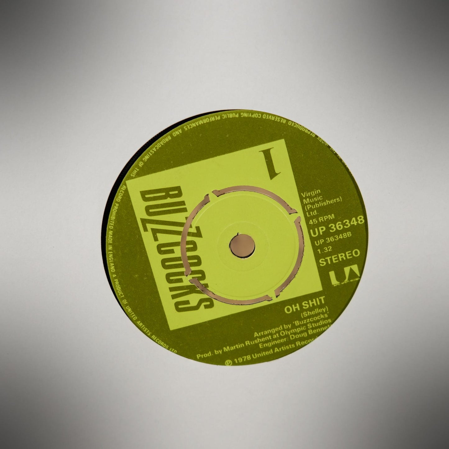 Record 7" Single, Buzzcocks - What Do I Get?