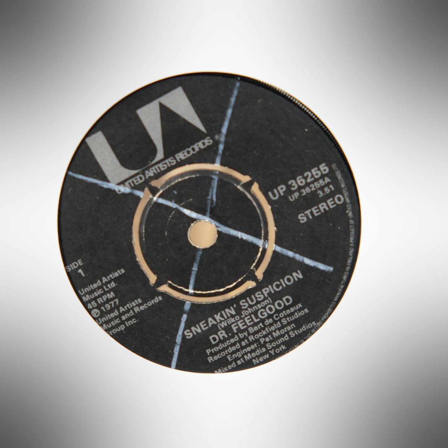 Record 7" Single, Dr Feelgood - Sneakin Suspicion