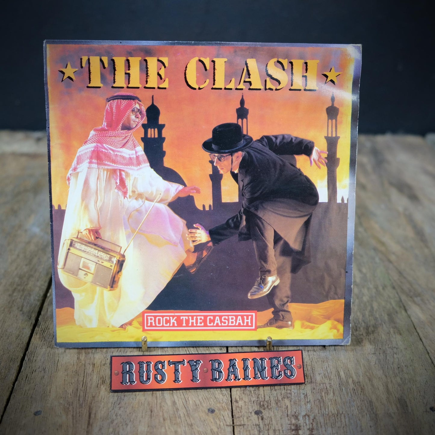 Record 7" Single, The Clash - Rock the Casbah