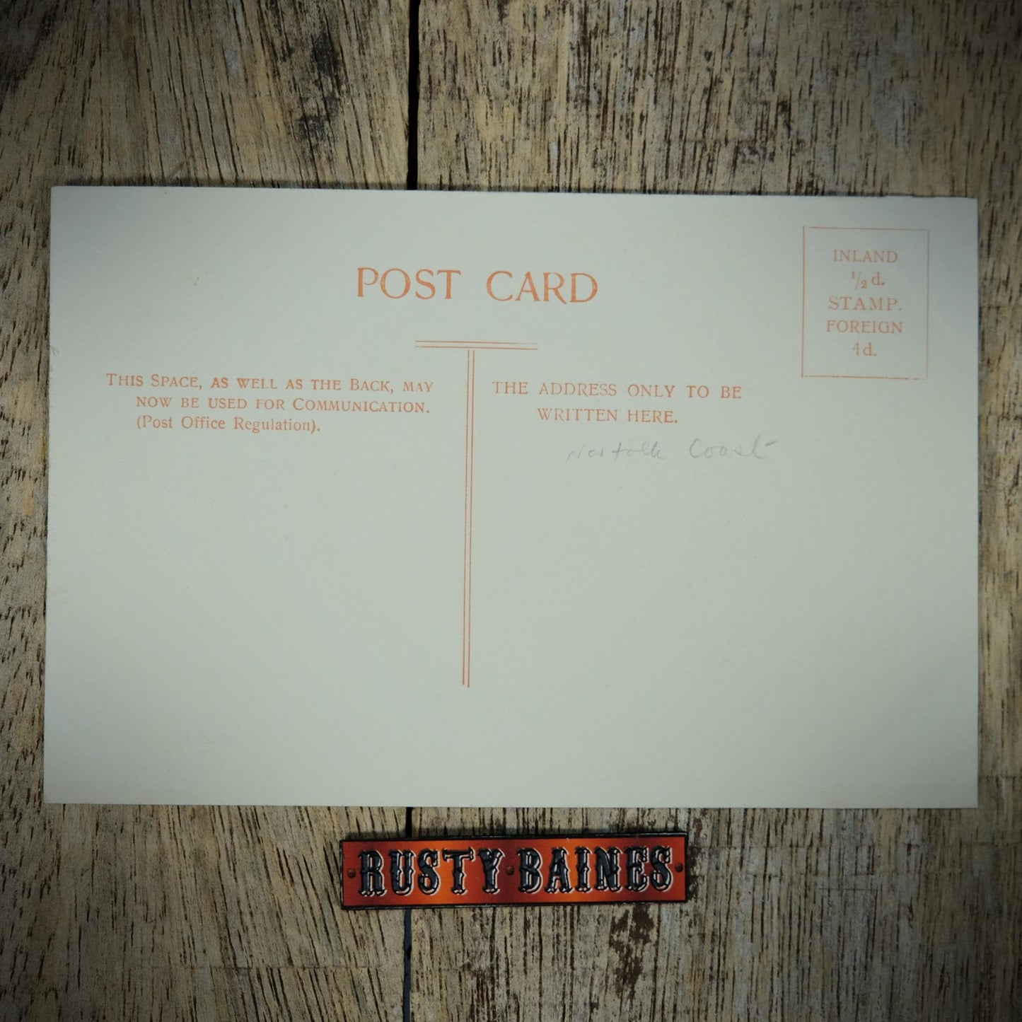 Postcard, Millar's Pond, Happisburgh, Printed