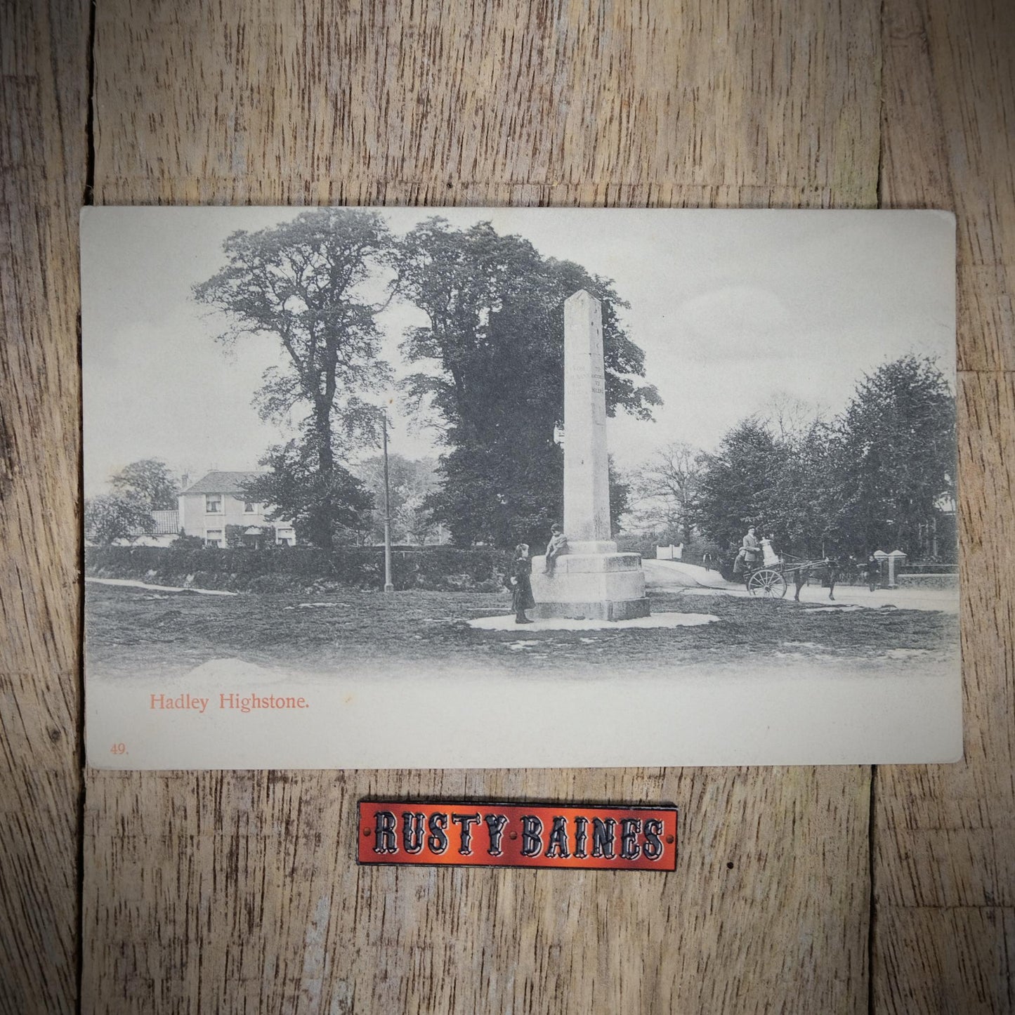 Postcard, Hadley Highstone, Barnet, London, Printed Early 1900s
