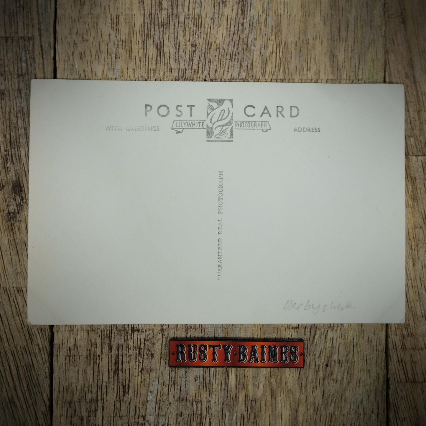 Postcard, Multiview Real Photo Castleton Peak District, Blue John