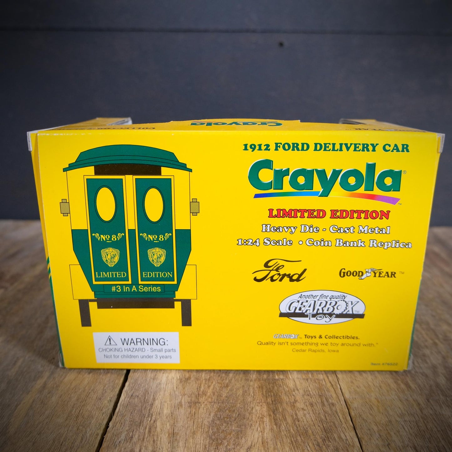 Ford 1912 Van Moneybox Money Bank, Crayola, Limited Edition, Boxed