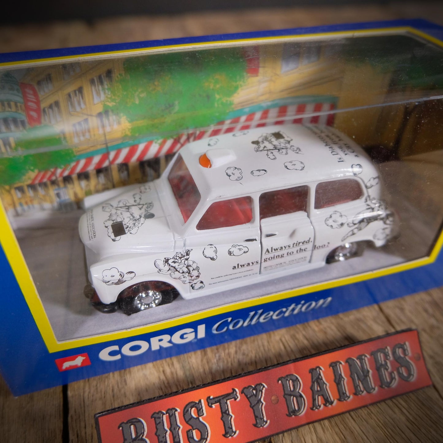 Corgi Taxi Cab, British Diabetic Association, 1995 FX4