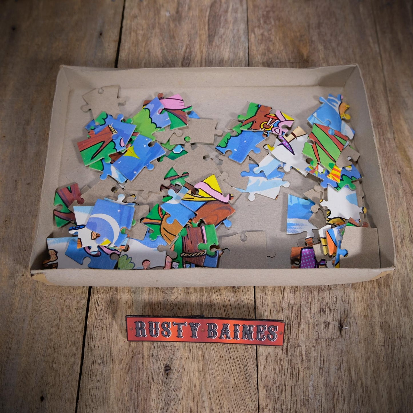 Vintage 1960's The Pink Panther Jigsaw in Original Box