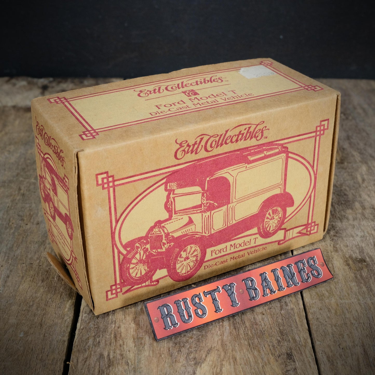 ERTL Ford Model T Van Money-Box, Brooks Shaw & Son Old Country Store Livery