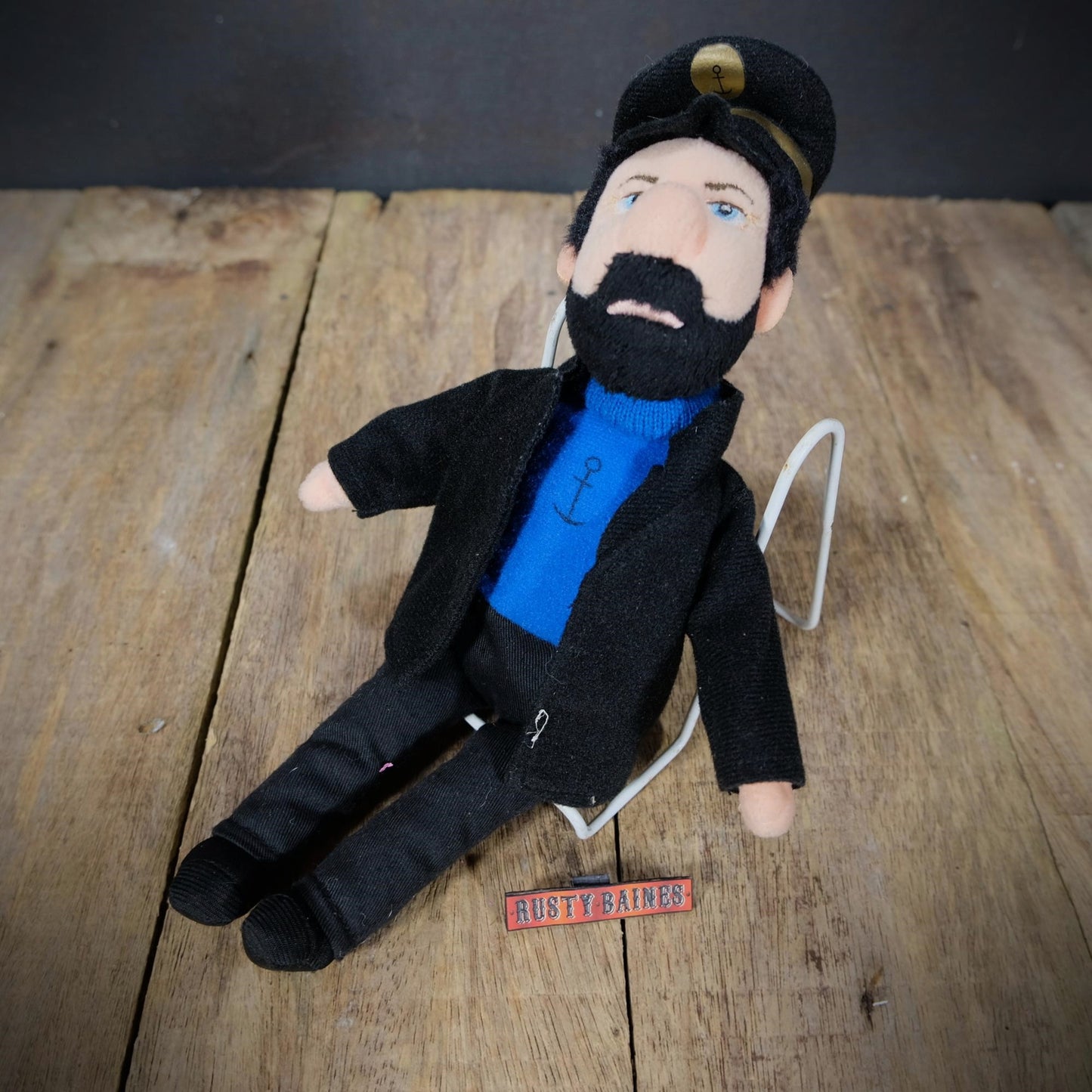 TinTin Captain Haddock Soft Toy Plush by TY