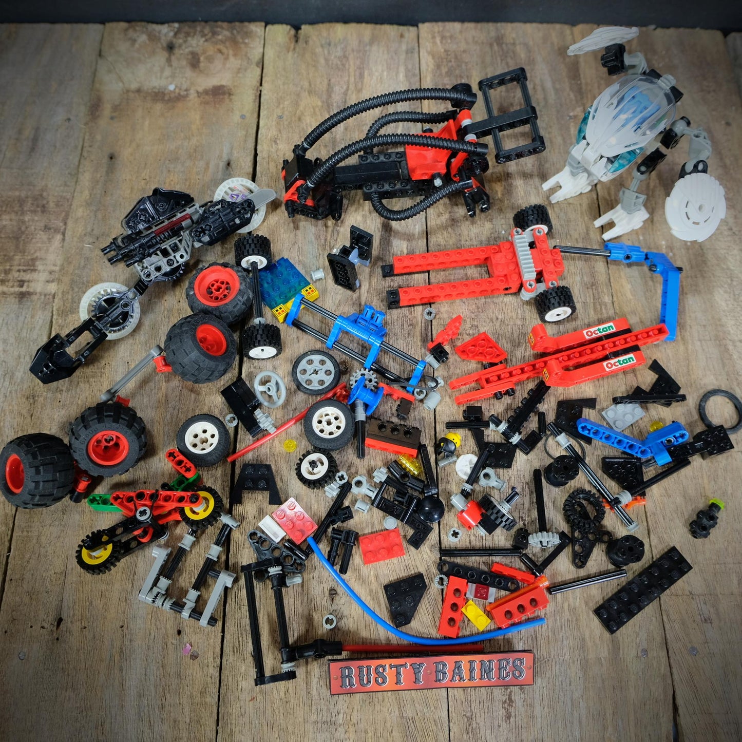 Small Job Lot of Mixed Lego Technics Pieces