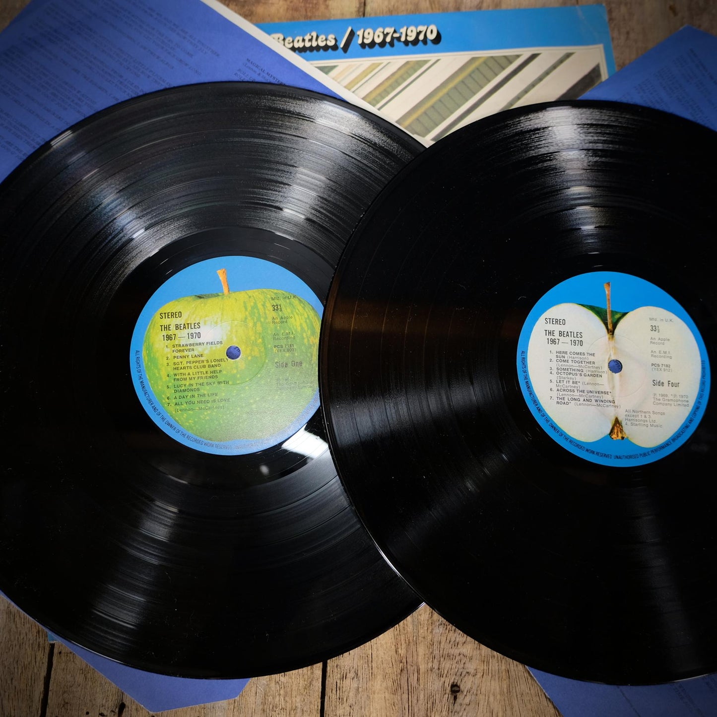 Record LP Album, The Beatles 1967-1970 PCSP 718