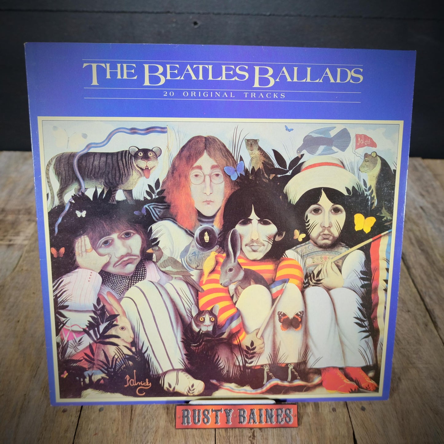 Record LP Album, The Beatles Ballads