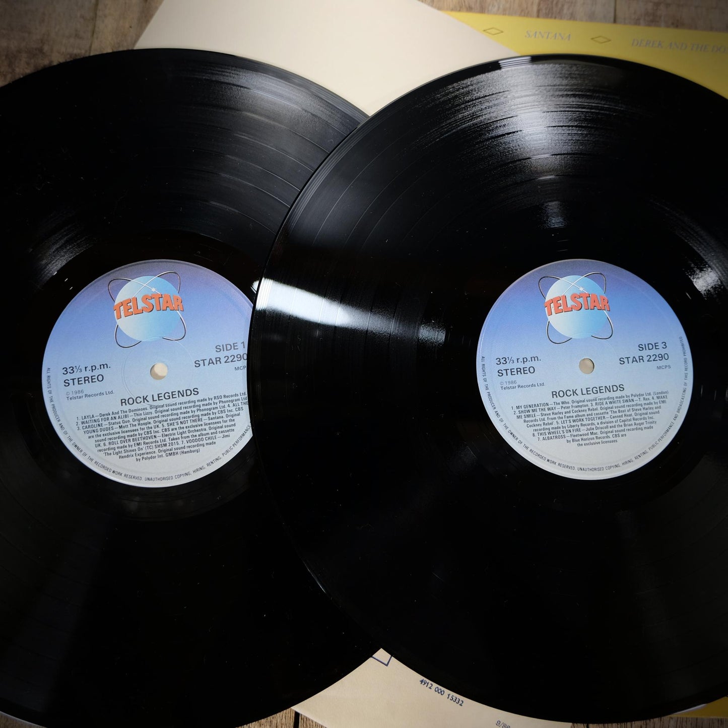 Record LP Album, Rock Legends Compilation, Thin Lizzy, The Who Etc.