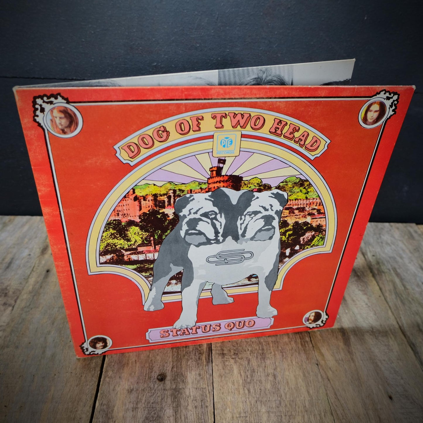Record LP Albums Status Quo Bundle, One the Level/Piledriver Etc.