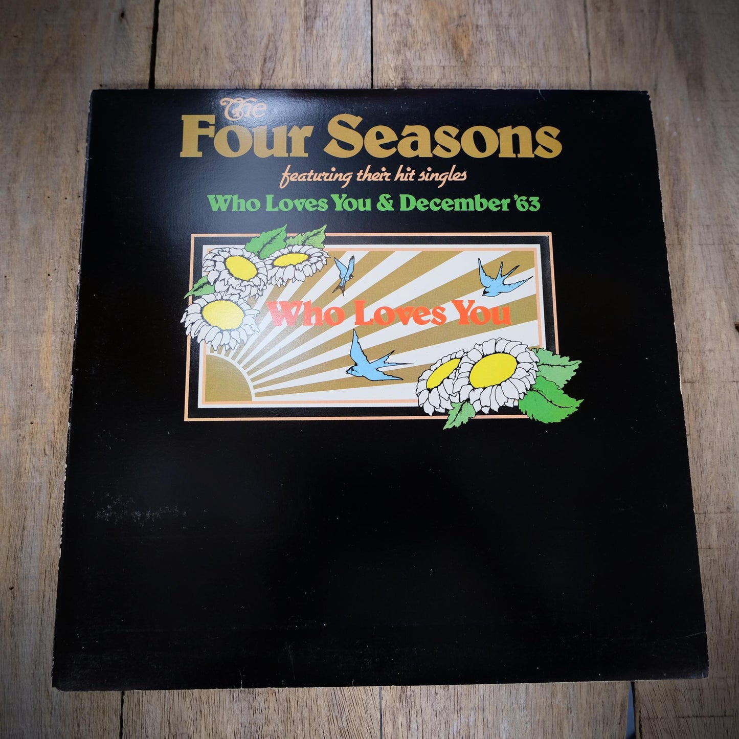 Record LP Albums Frankie Valli, Who Loves You/Greatest Hits