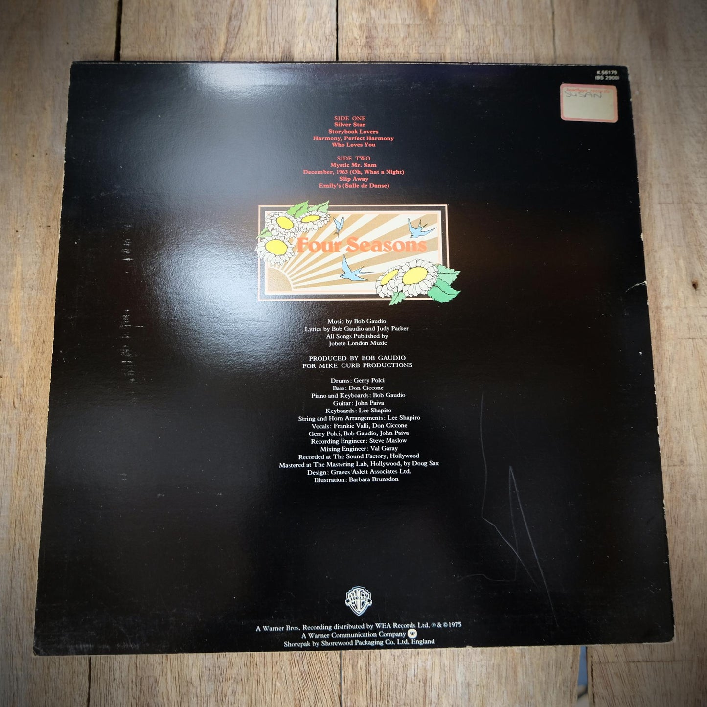 Record LP Albums Frankie Valli, Who Loves You/Greatest Hits