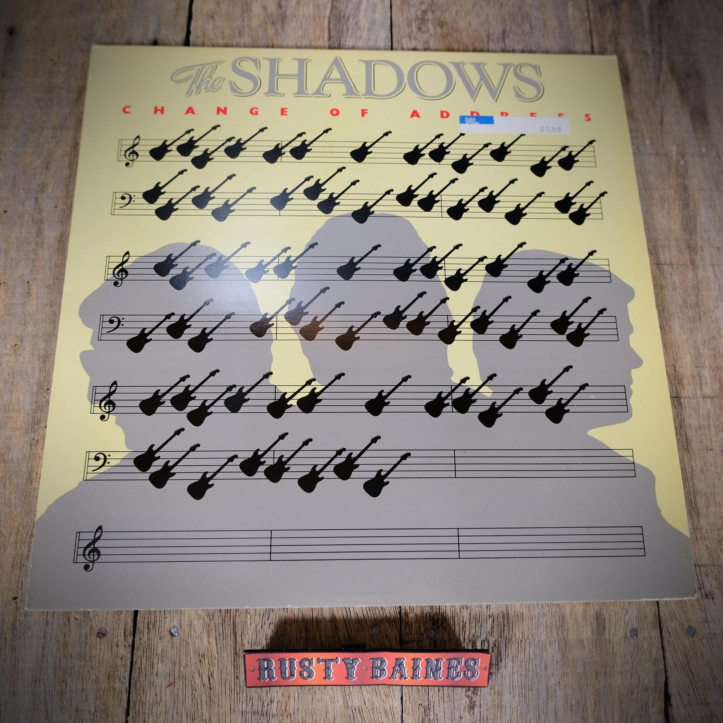 Record LP Albums The Shadows, String of Hits/Change of Address