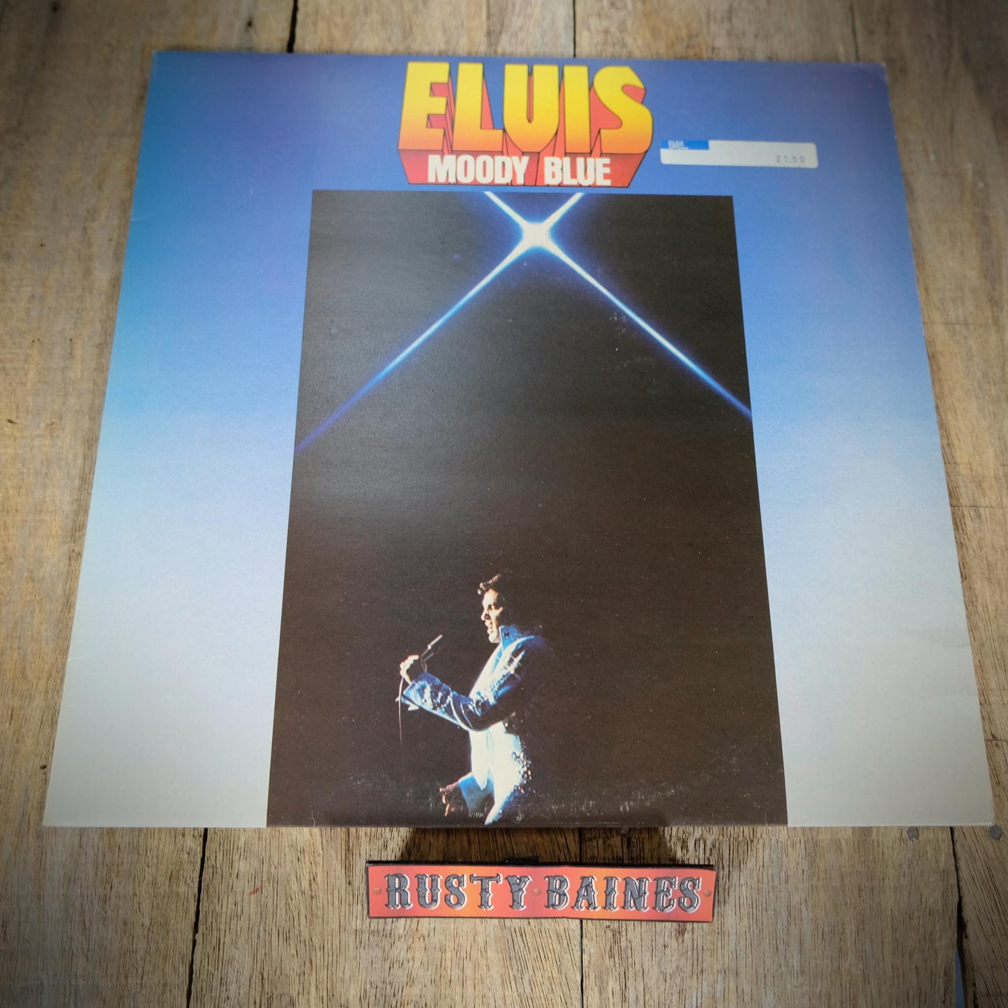 Record LP Albums Elvis Presley, Moody Blue & That's the Way it is