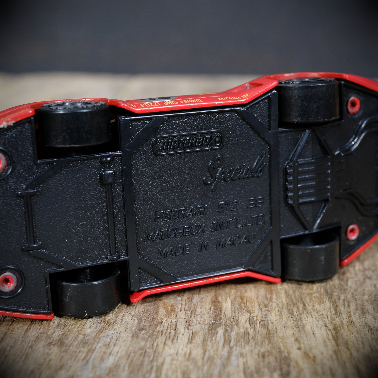 Used Vintage Matchbox Specials, Ferrari 512 BB, 1983, Red