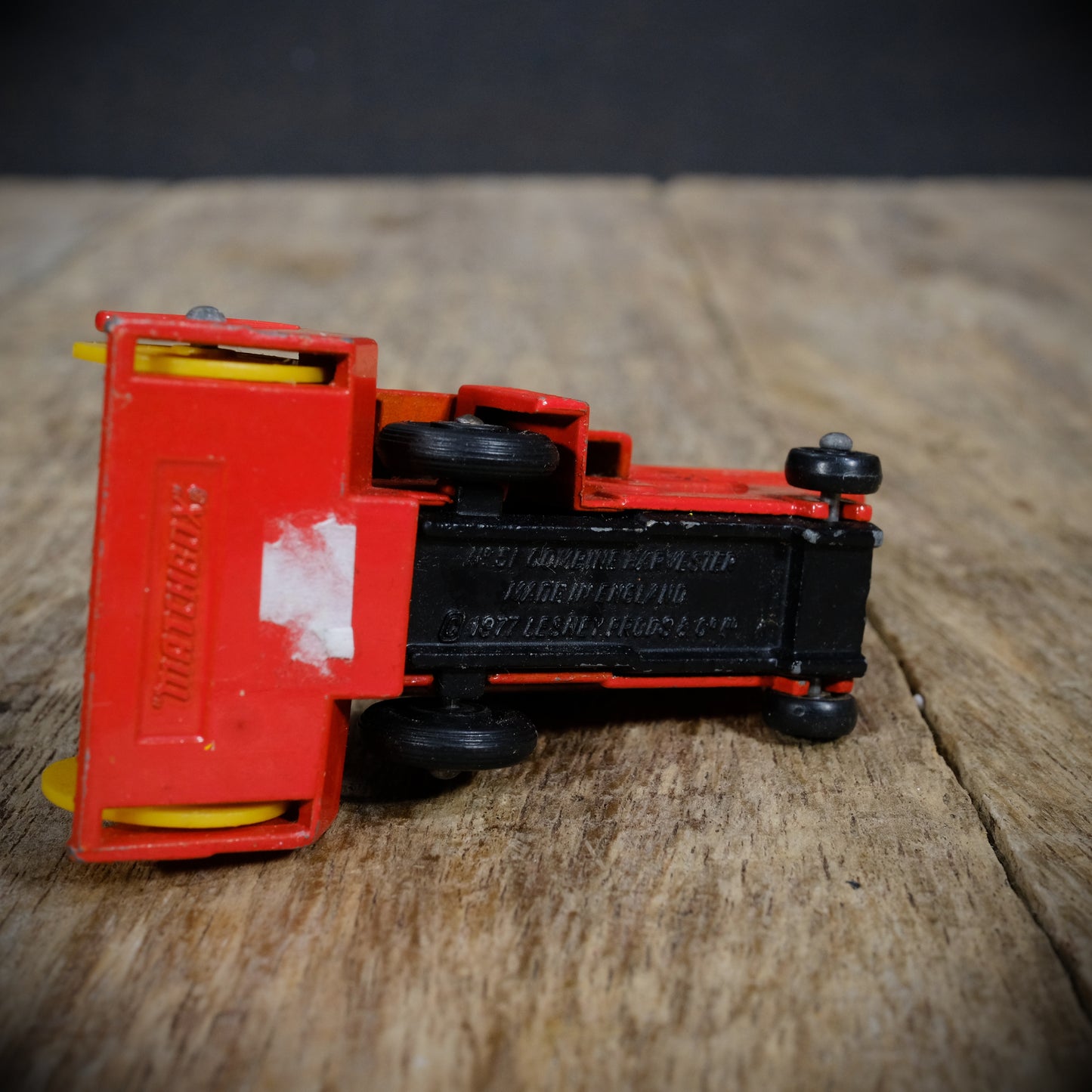 Used Vintage Matchbox No.51 Combine Harvester Farm Vehicle, Red, 1977