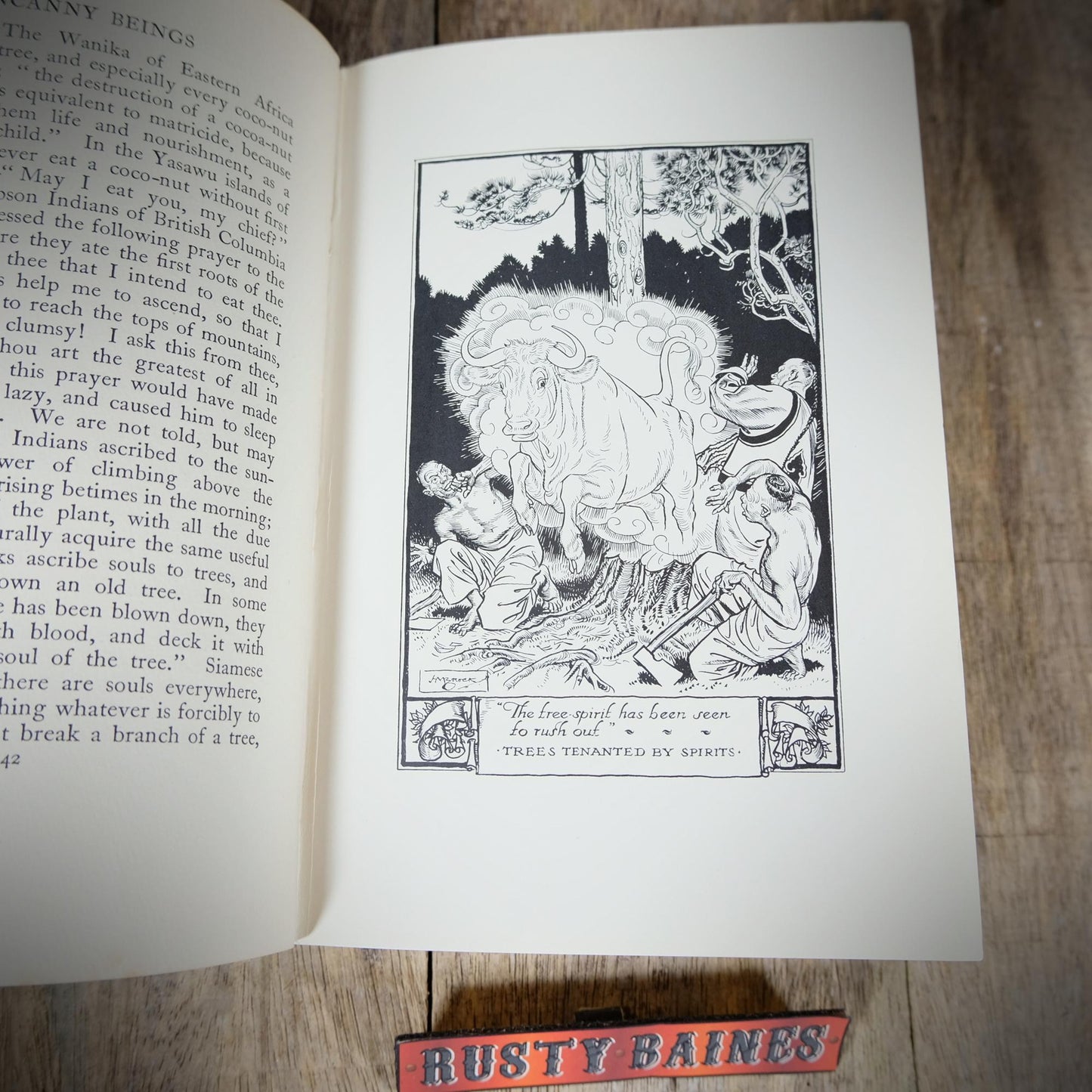 Leaves From the Golden Bough, Lady Frazer/H.M. Brock, 1924, Folklore, Witches, Legends