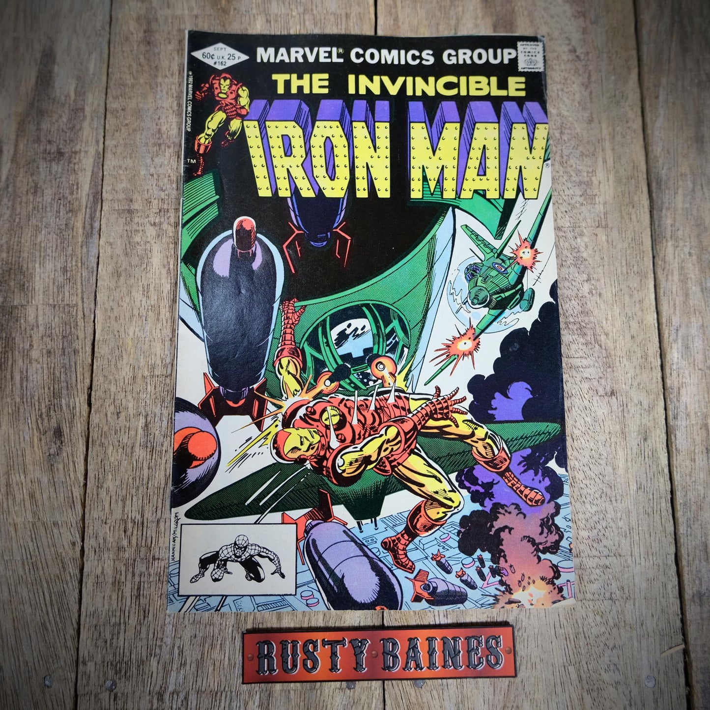 Marvel Comic, Iron Man #162 Vol.1 1982