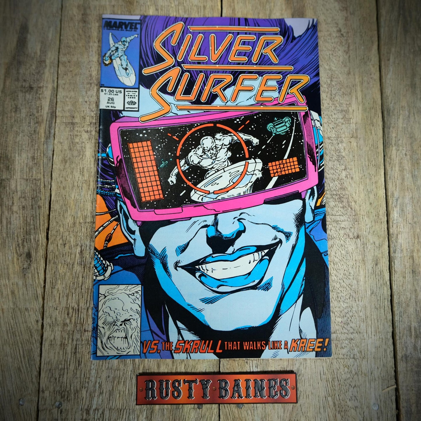 Marvel Comic, Silver Surfer Vol.3 #26 1989