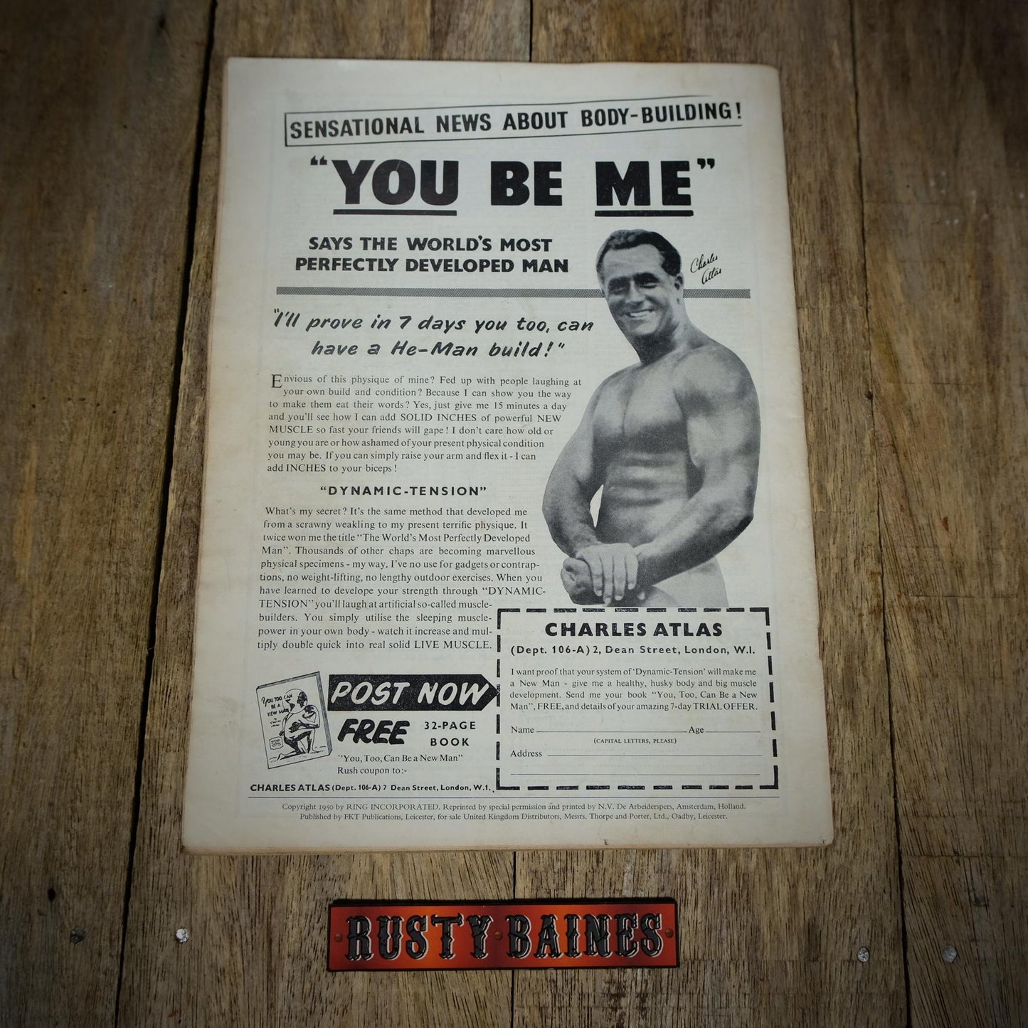 Vintage Boxing Magazine, The Ring January 1956, Bud Smith
