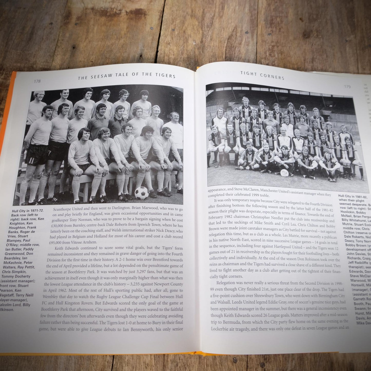 The Hull City Saga, Tigers, Football, Hardback