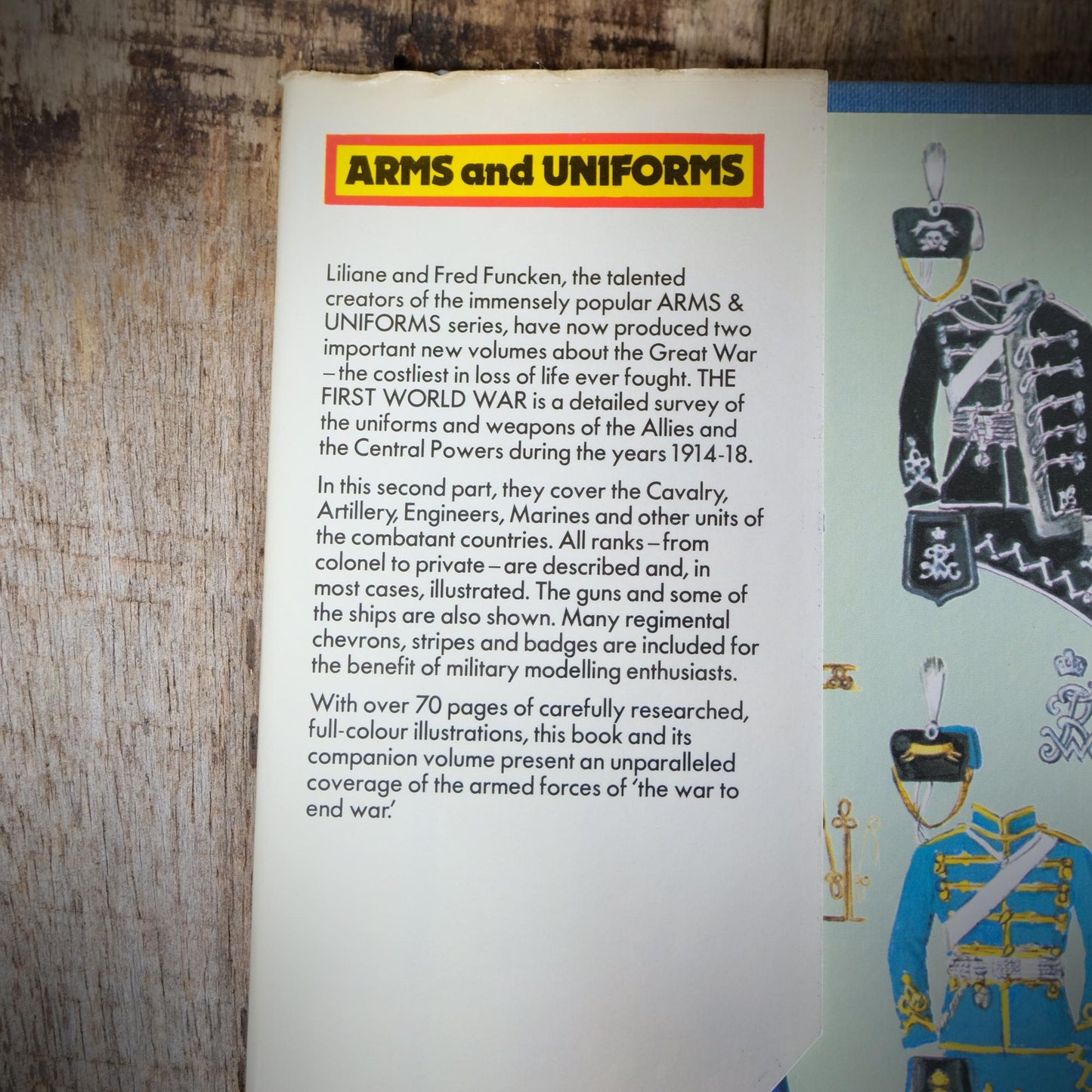 Arms and Uniforms, The First World War Part 2, Hardcover 1974
