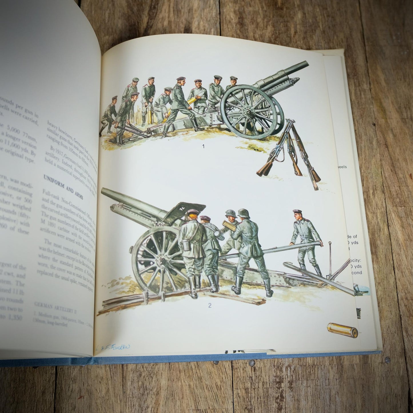 Arms and Uniforms, The First World War Part 2, Hardcover 1974