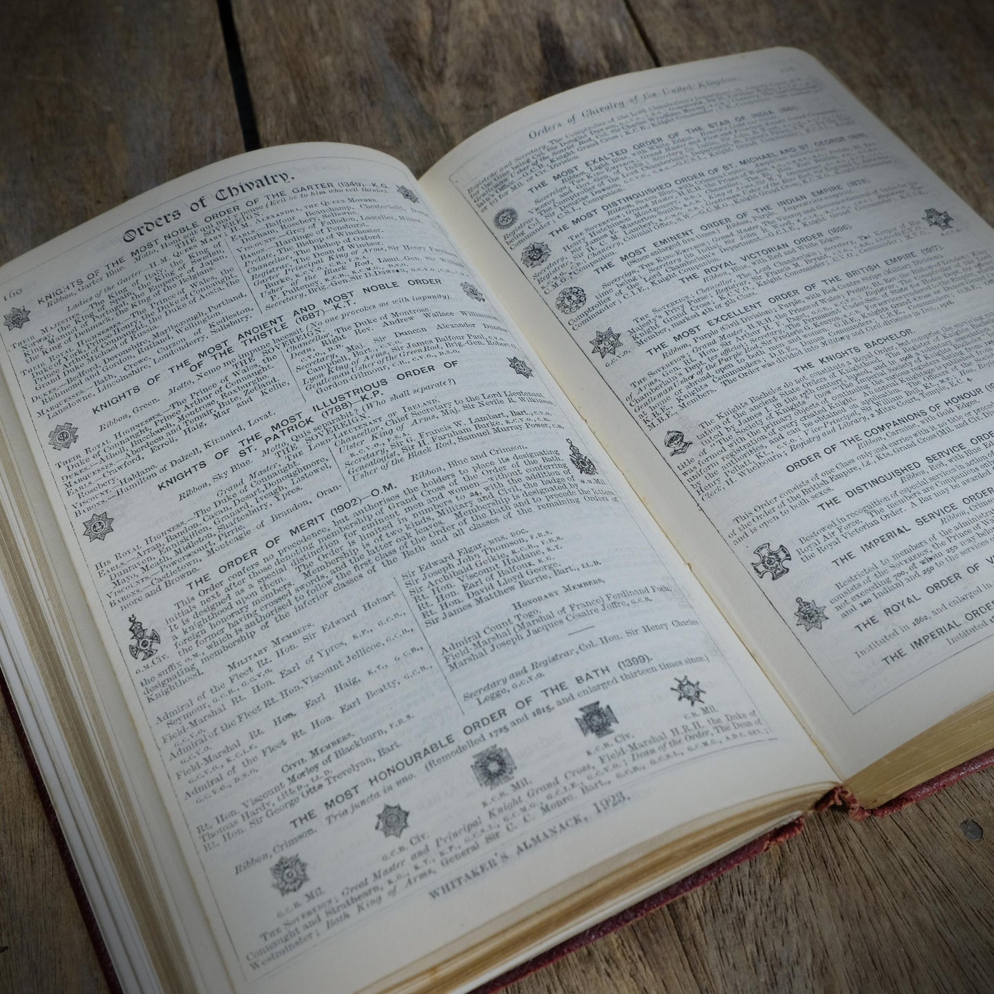 Whitaker's Almanac 1923, Luxury Leather Edition, British Electric Transformer Co