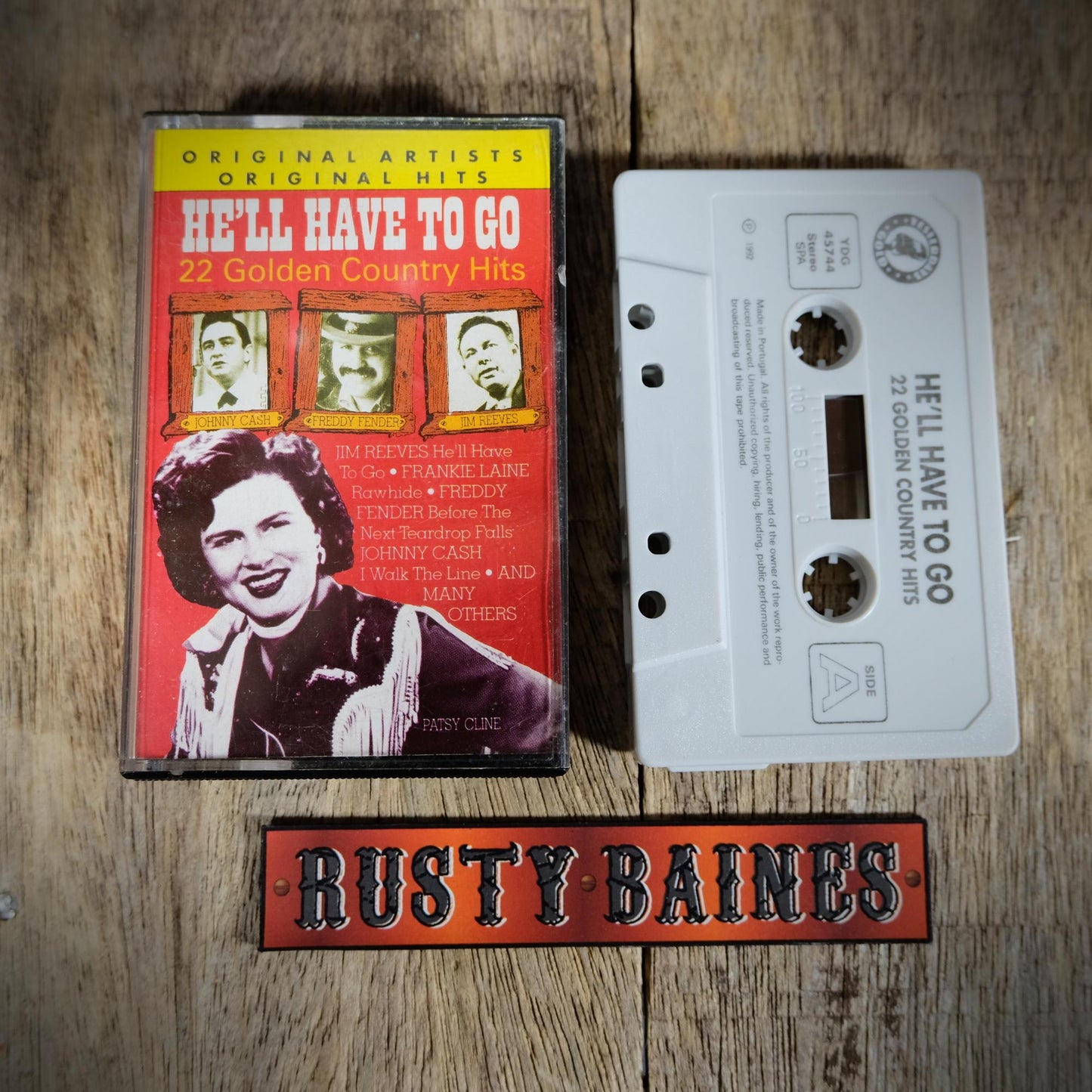 Cassette Tape, He'll Have to Go, Country Compilation