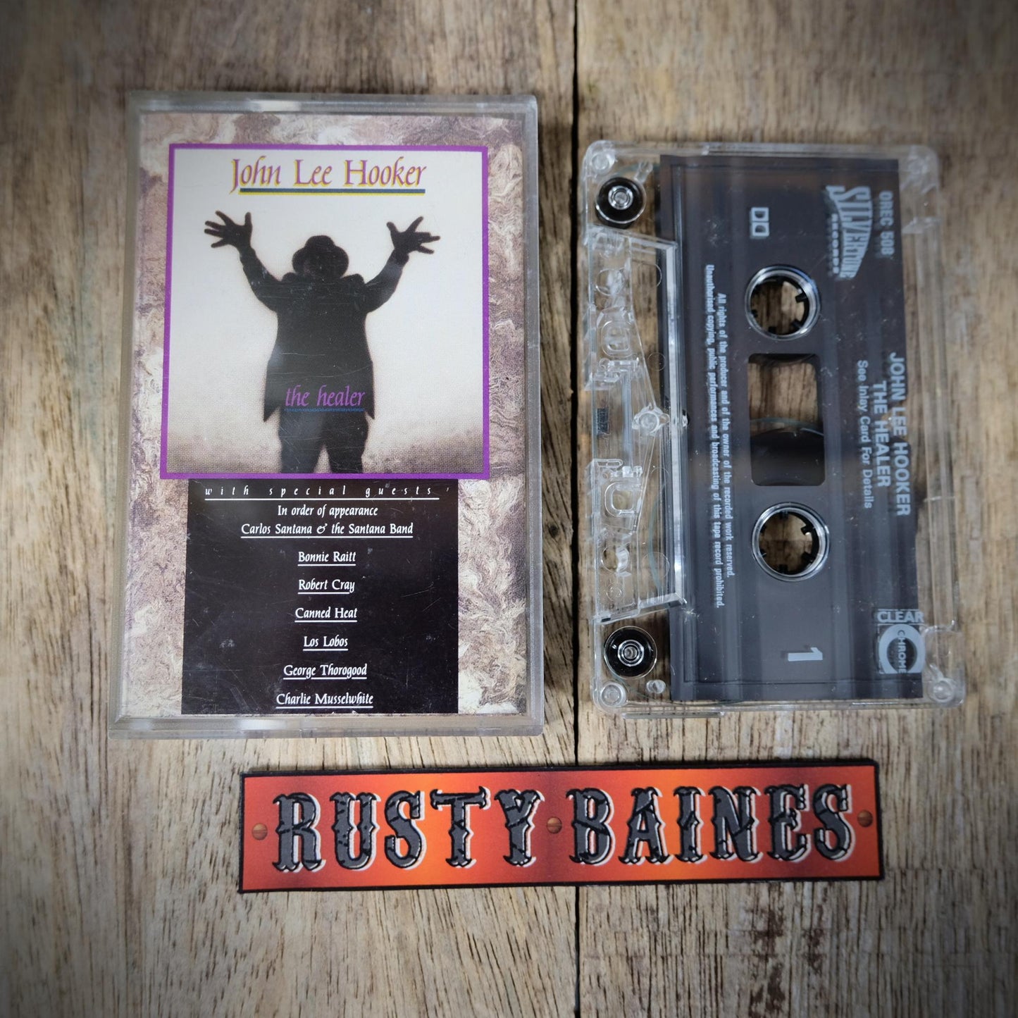 Cassette Tape, John Lee Hooker, The Healer
