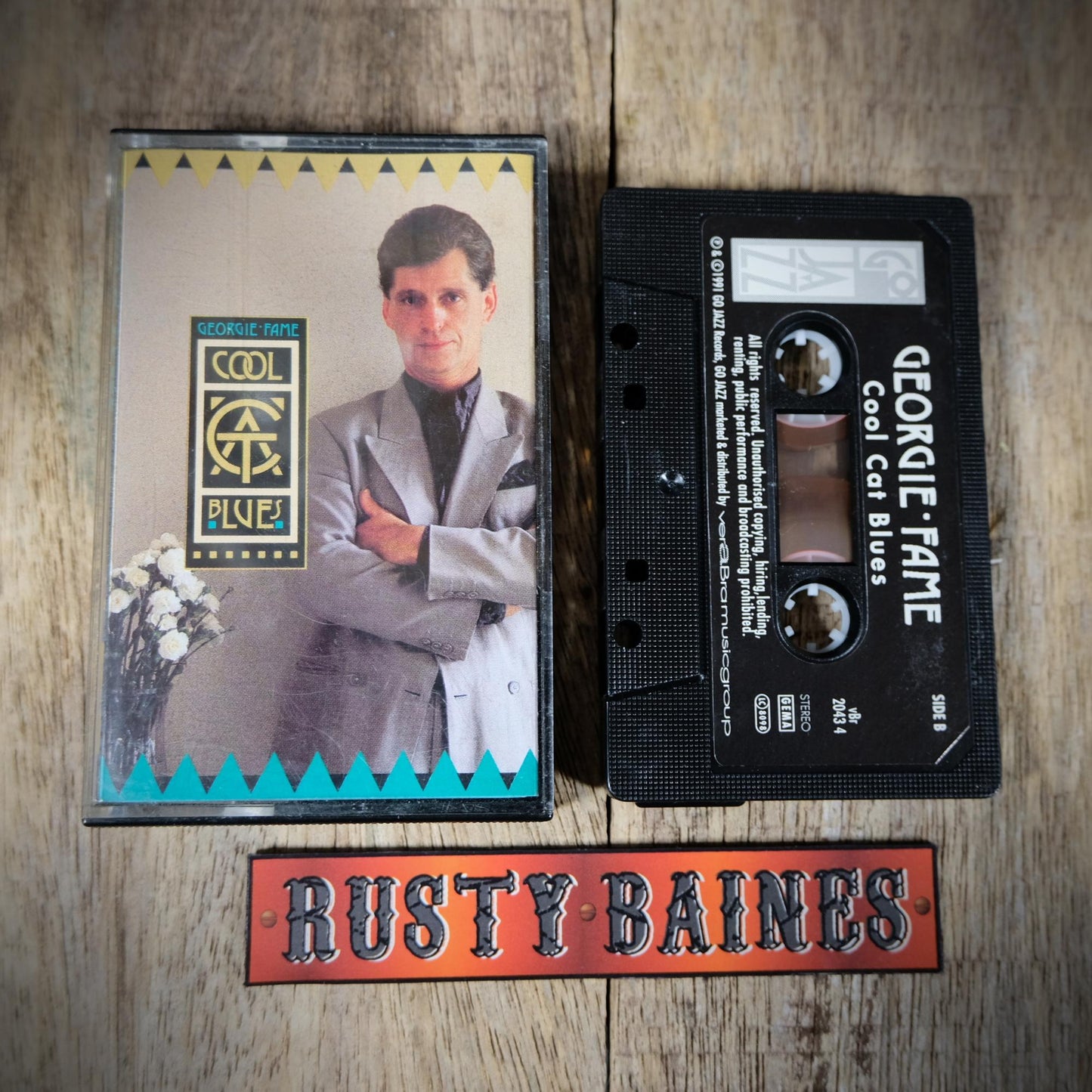 Cassette Tape, Georgie Fame, Cool Cat Blues