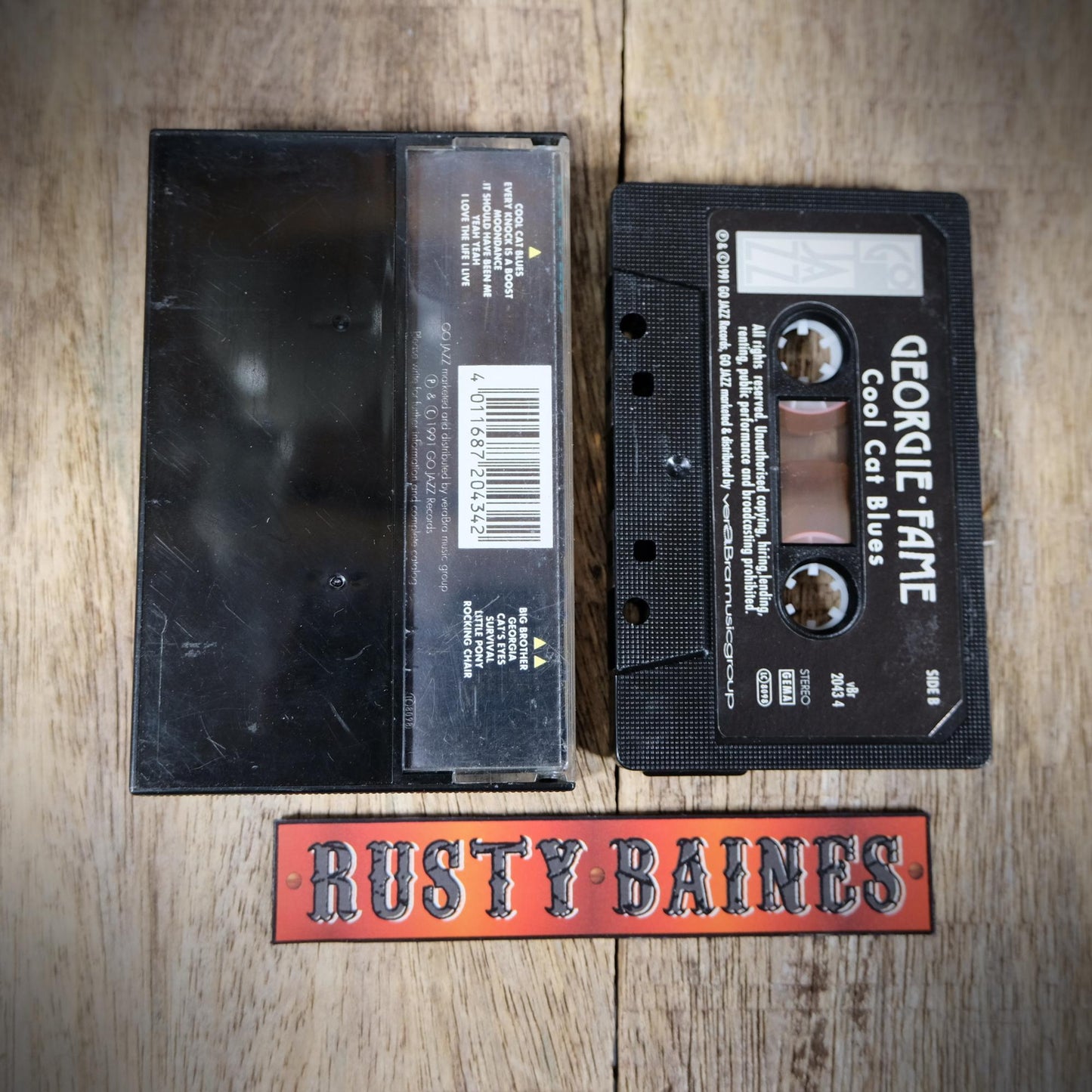 Cassette Tape, Georgie Fame, Cool Cat Blues