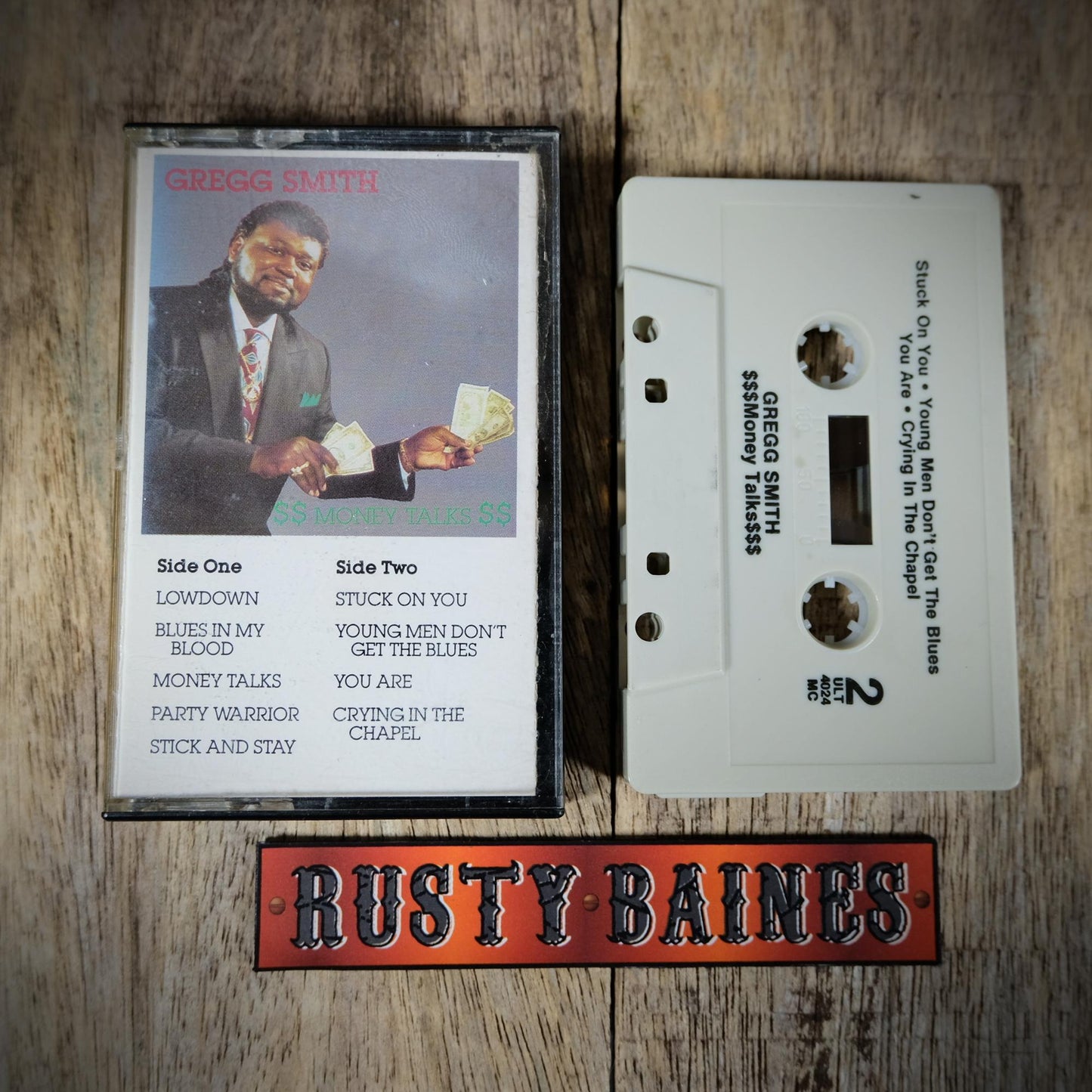 Cassette Tape, Gregg Smith, Money Talks