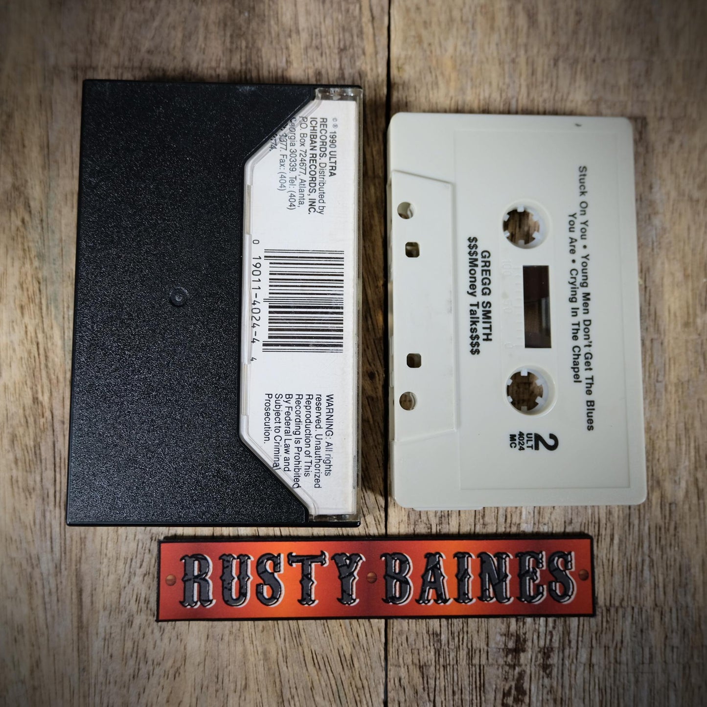 Cassette Tape, Gregg Smith, Money Talks