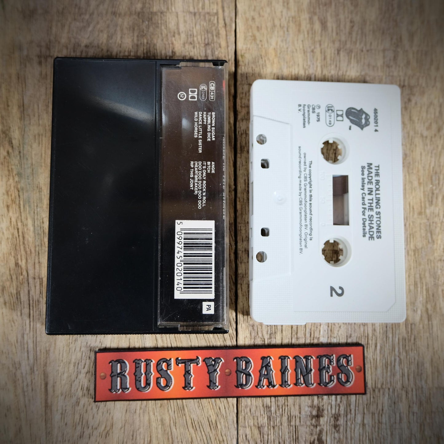 Cassette Tape, Rolling Stones, Made in the Shade
