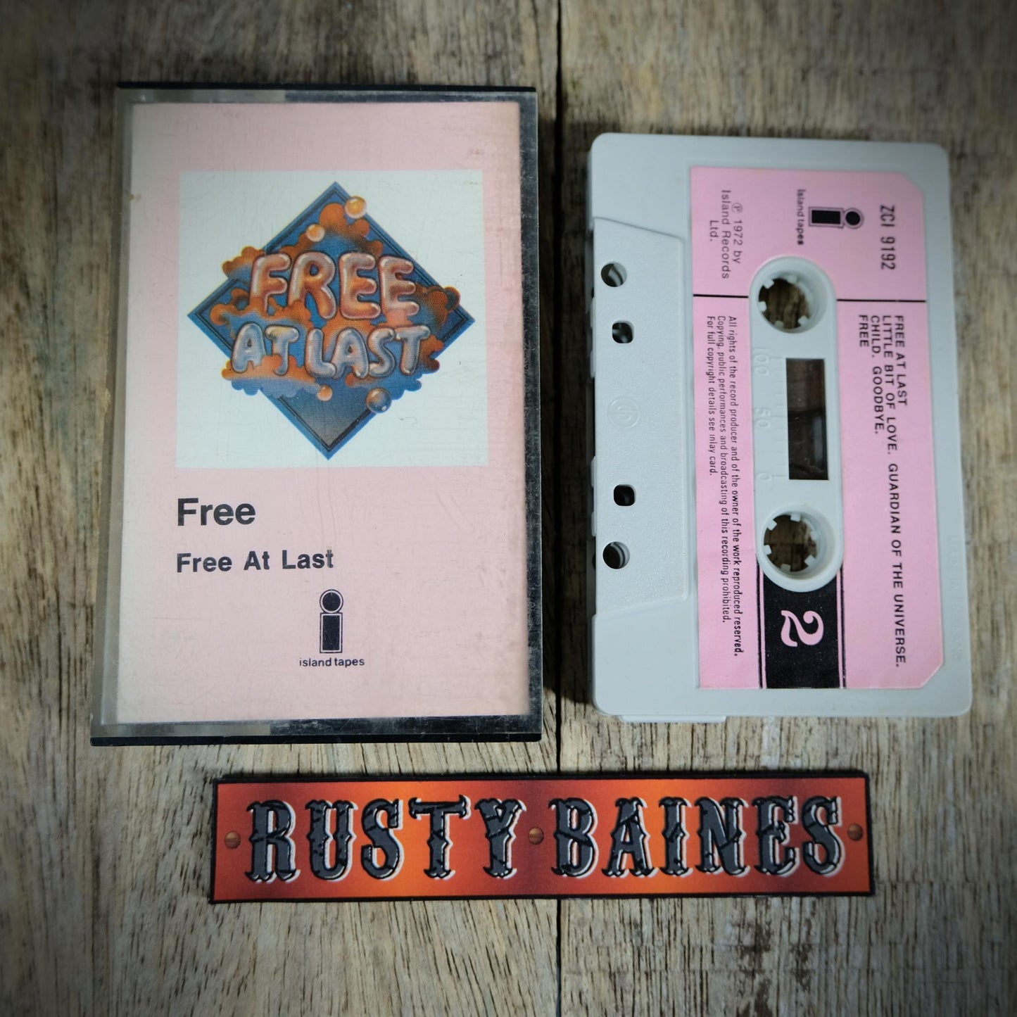 Cassette Tape, Free Free at Last