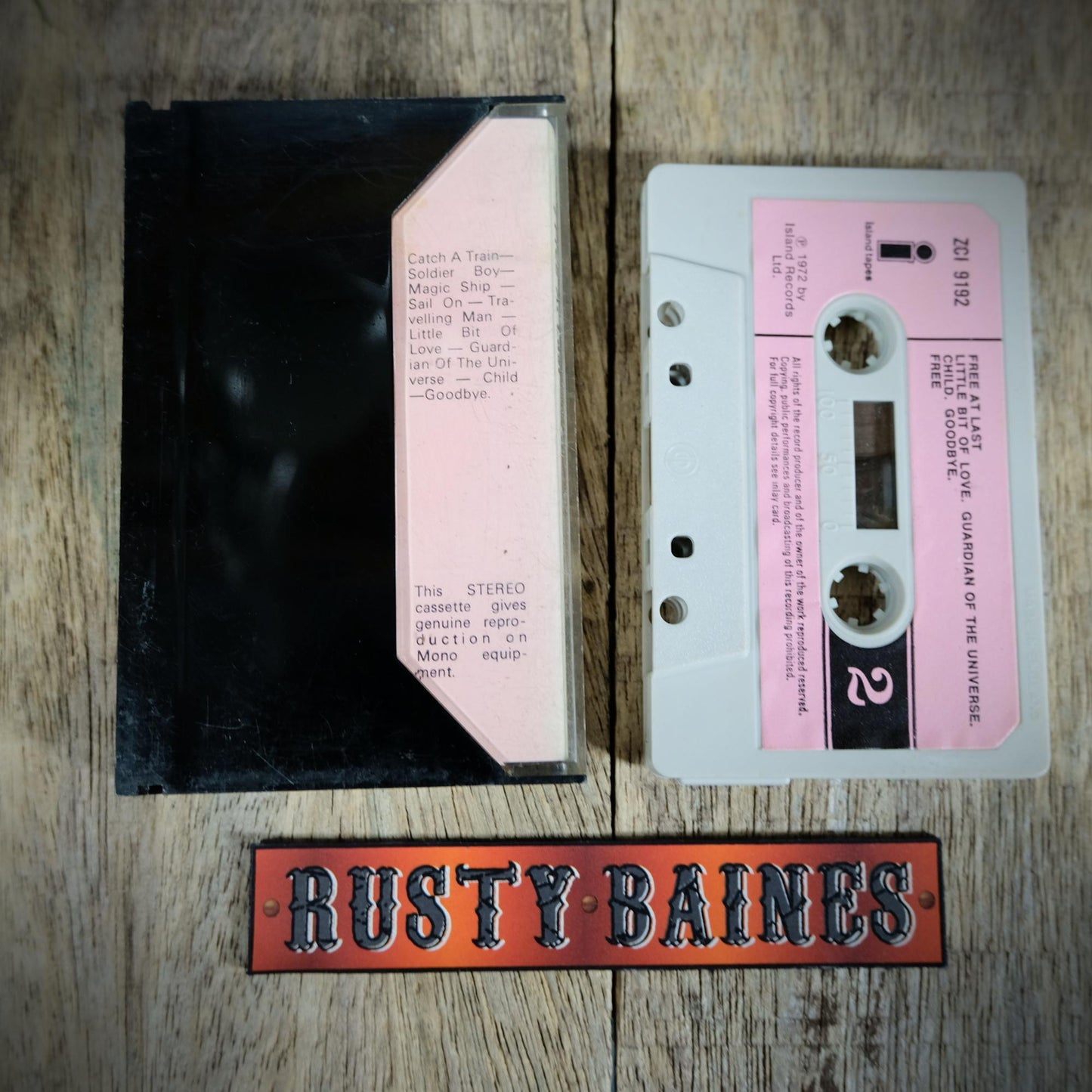 Cassette Tape, Free Free at Last