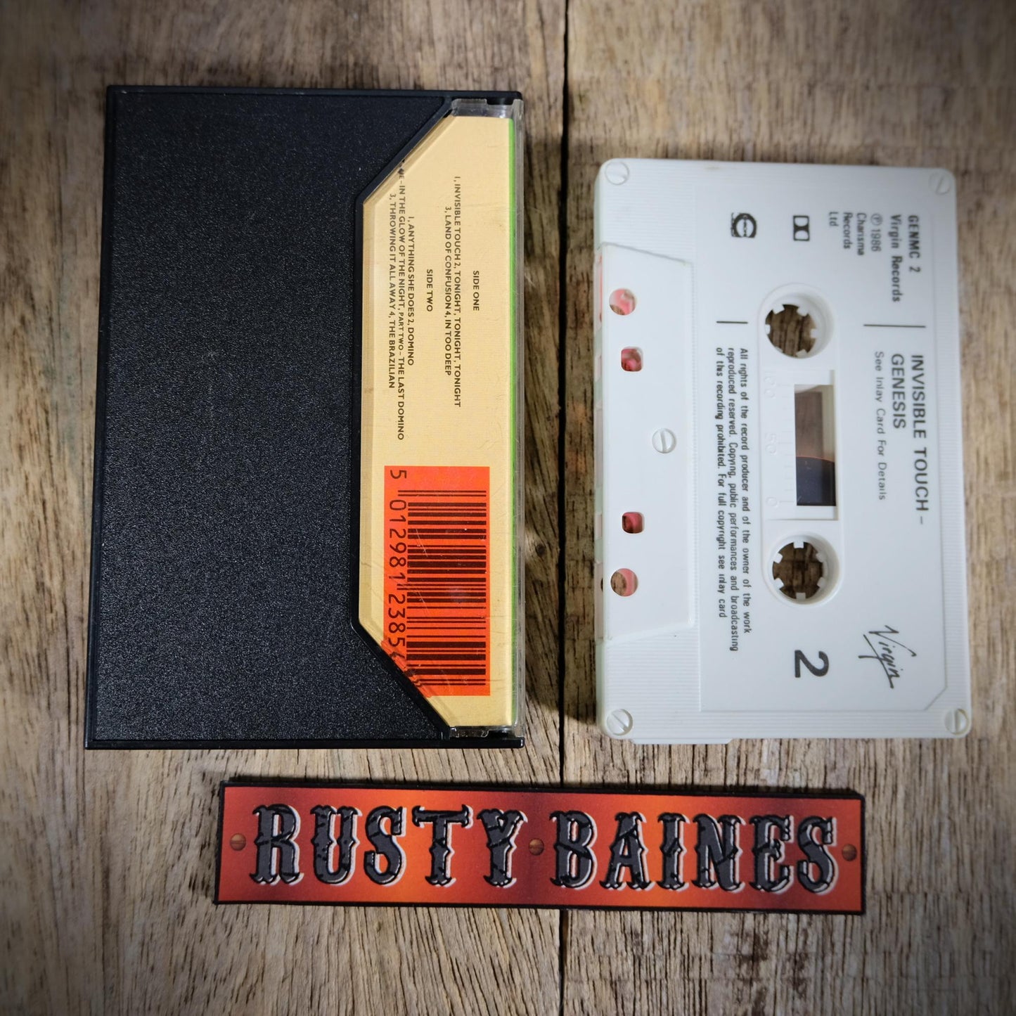 Cassette Tape, Genesis, Invisible Touch