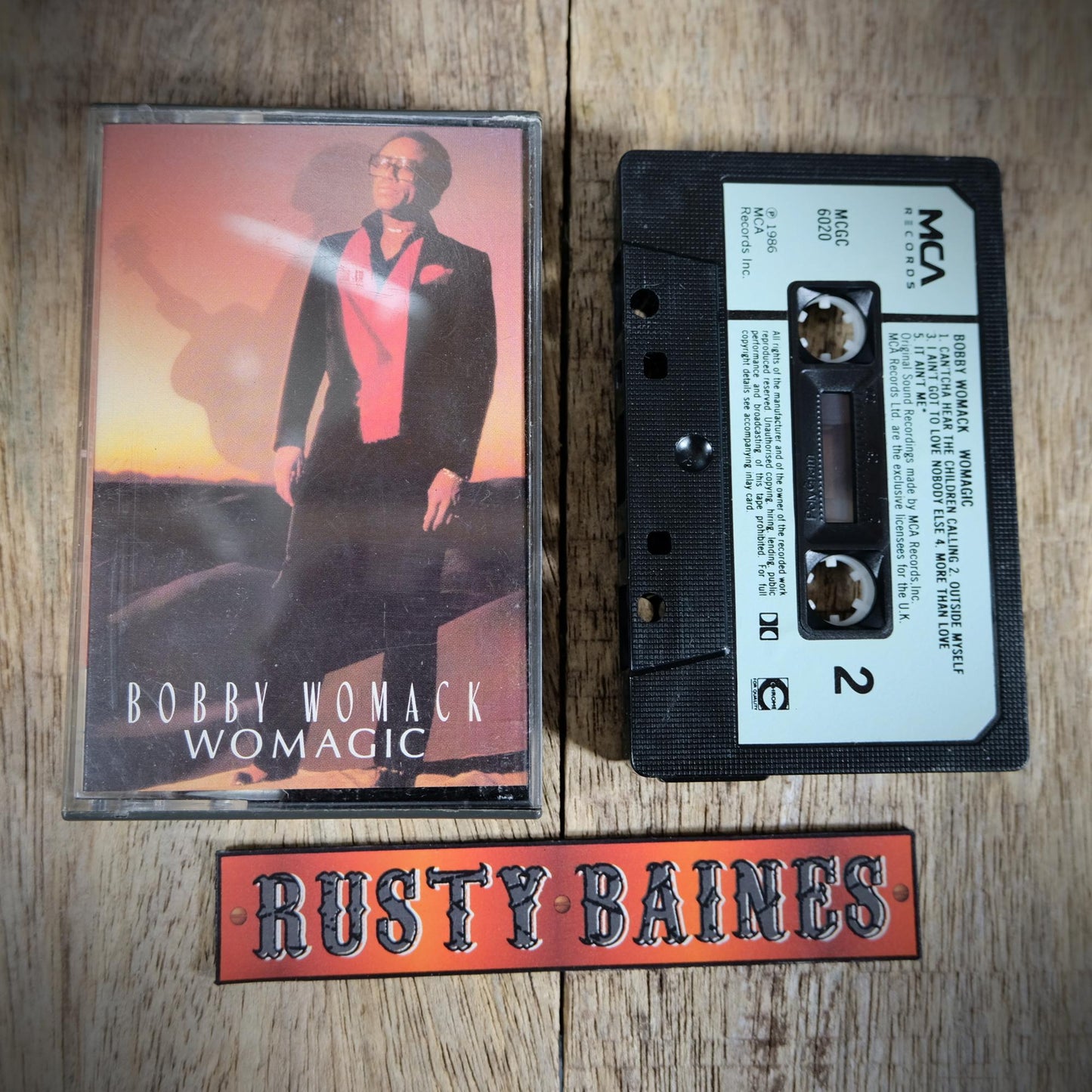 Cassette Tape, Bobby Womack, Womagic