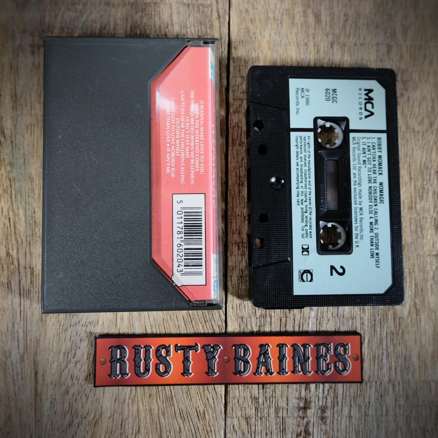 Cassette Tape, Bobby Womack, Womagic